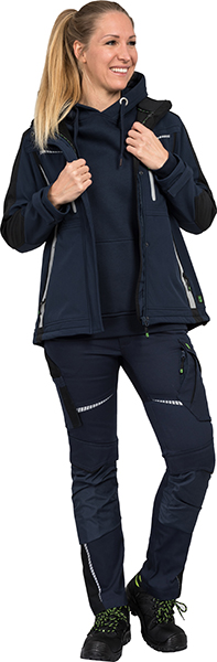 LEIBWÄCHTER Damen Bundhose - marine/schwarz