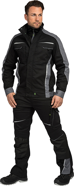 LEIBWÄCHTER Bundhose - schwarz/grau