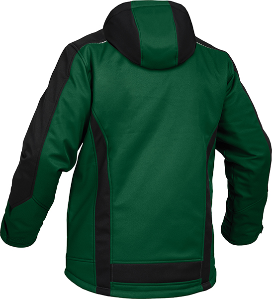 LEIBWÄCHTER Winter-Softshelljacke - grün/schwarz