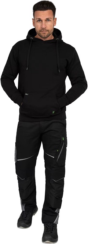 Hoodie Kim - schwarz
