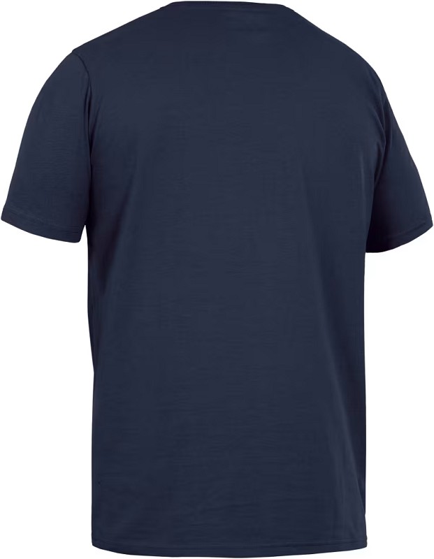 Rundhals T-Shirt - marine