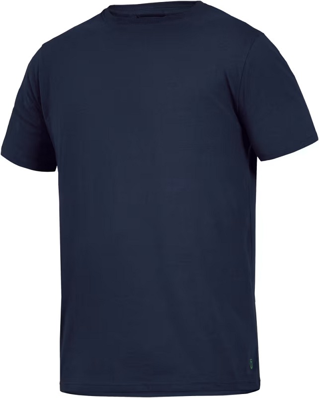 Rundhals T-Shirt - marine