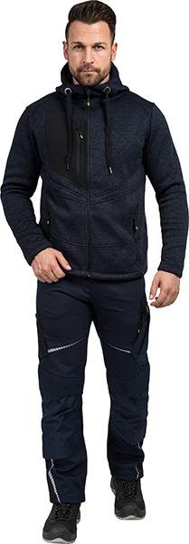 LEIBWÄCHTER Strickjacke - marine - Unisex