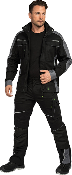 LEIBWÄCHTER Bundhose - schwarz/grau