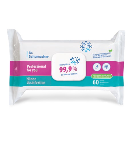 Professional for you Händedesinfektion Wipes