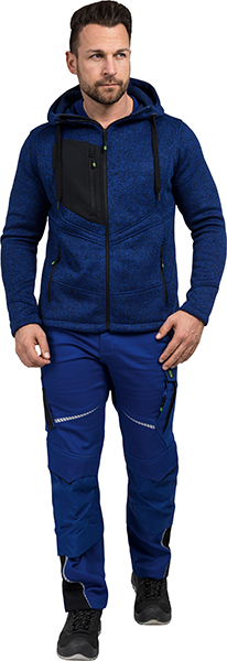 LEIBWÄCHTER Strickjacke - kornblau - Unisex