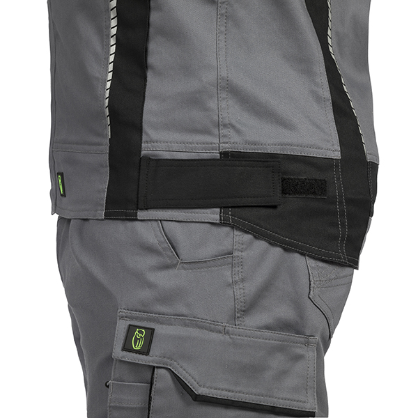 LEIBWÄCHTER Jacke - grau/schwarz
