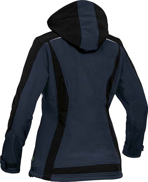 LEIBWÄCHTER Damen Sommer-Softshelljacke - marine/schwarz