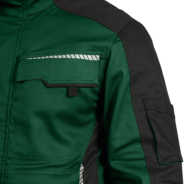 LEIBWÄCHTER Jacke - grün/schwarz