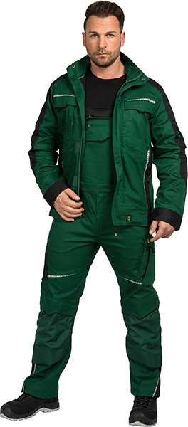 LEIBWÄCHTER Jacke - grün/schwarz