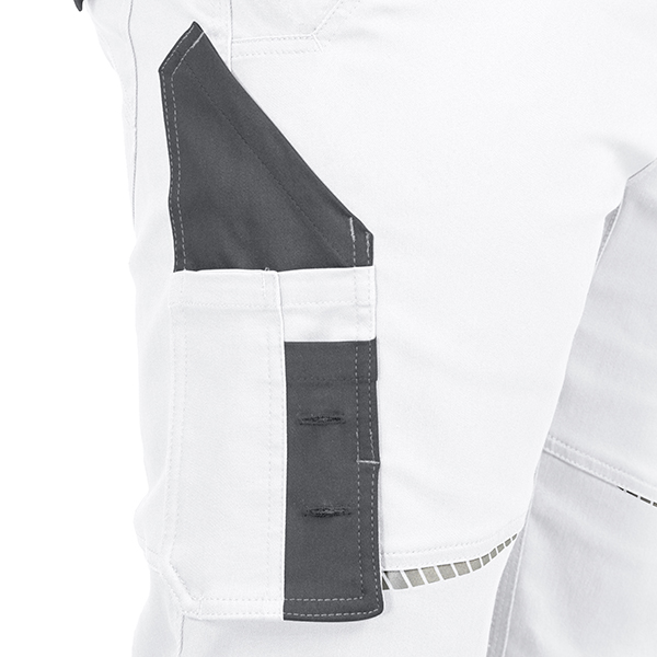 LEIBWÄCHTER Bundhose - weiß/grau