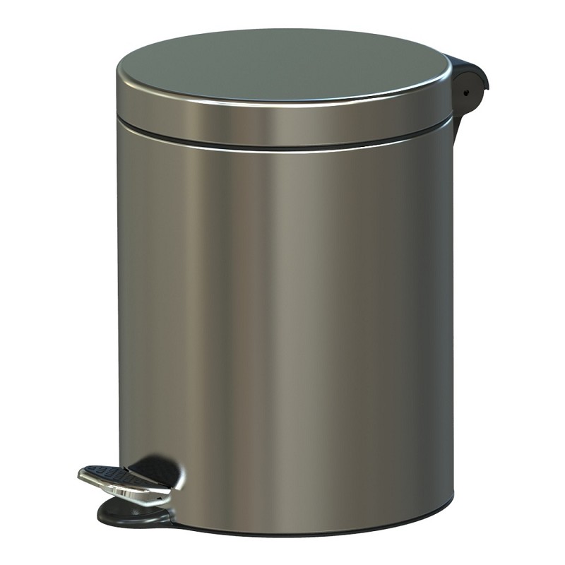racon® Tret-Kosmetikeimer - edelstahl
