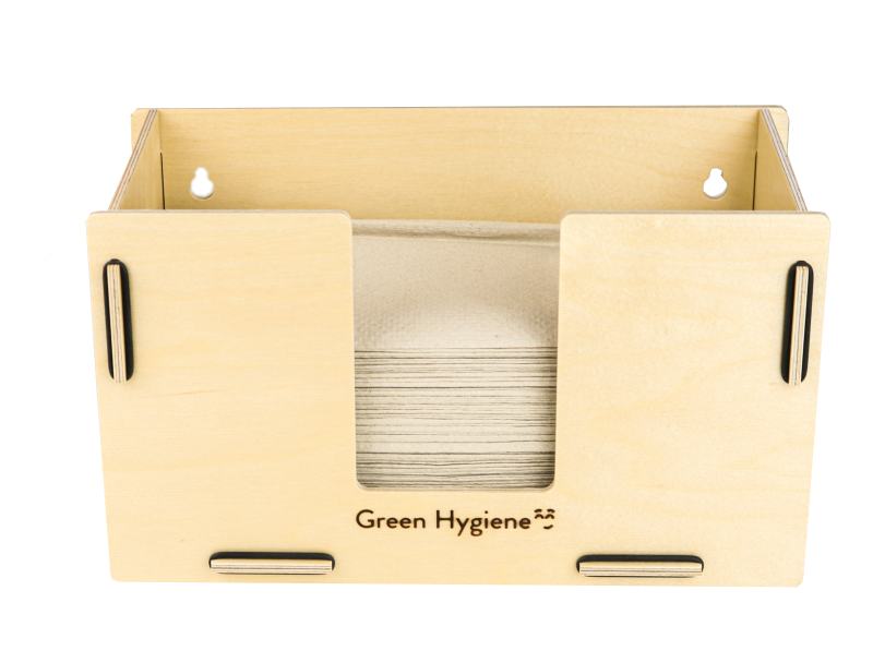 Green Hygiene - Holz - Falthandtuchspender