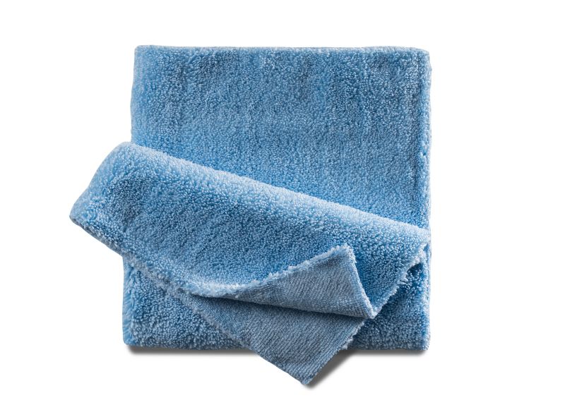 Mikrofasertuch SUPERPLÜSCH RANDLOS - blau