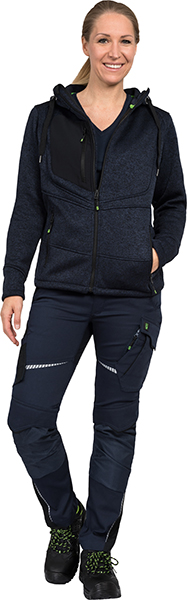 LEIBWÄCHTER Strickjacke - marine - Unisex