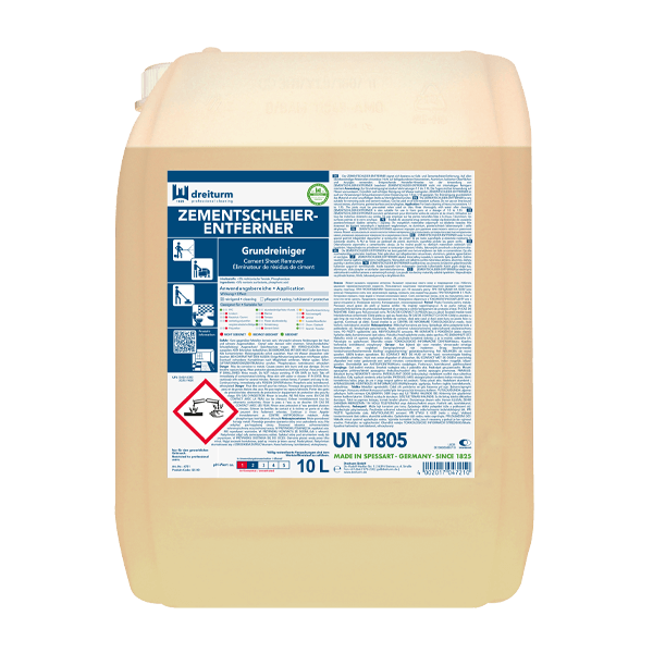 Dreiturm ZEMENTSCHLEIERENTFERNER - 10 Liter