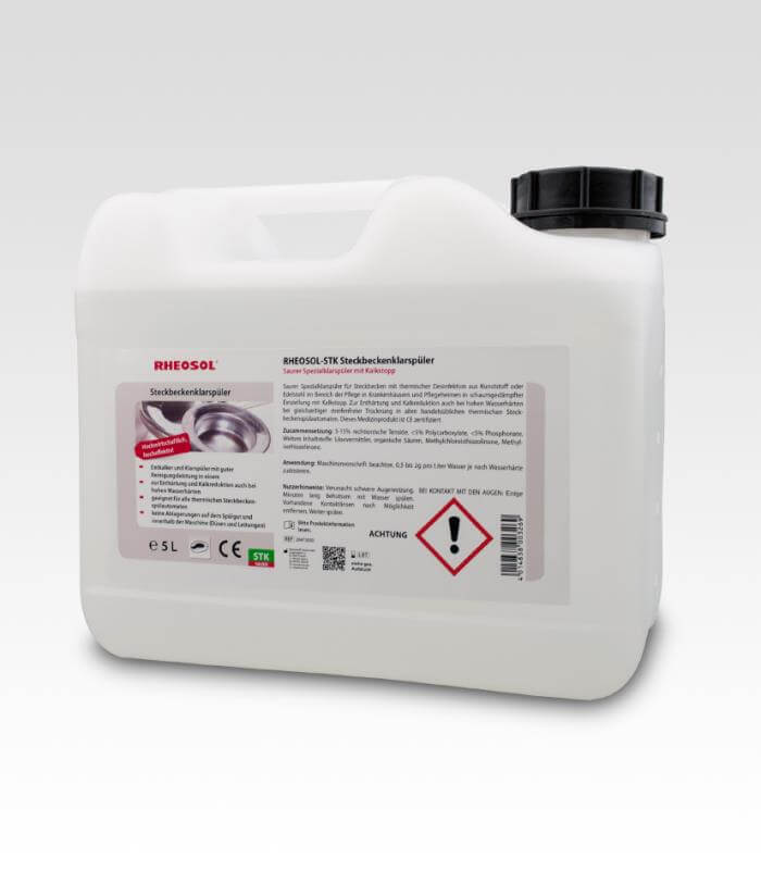 RHEOSOL-STK Steckbeckenklarspüler - 5 Liter
