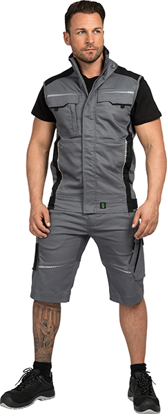 LEIBWÄCHTER Short - grau/schwarz