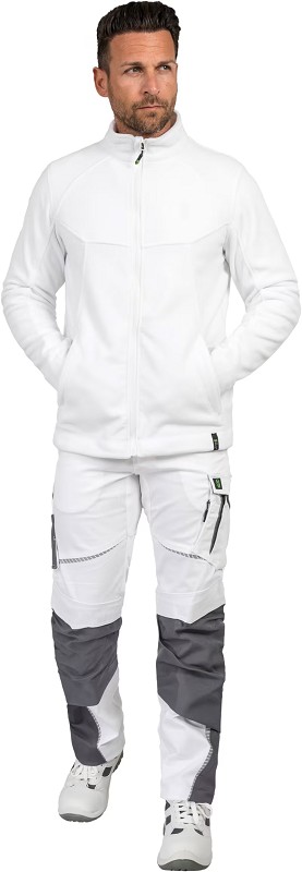 LW Polar-Fleecejacke - weiß
