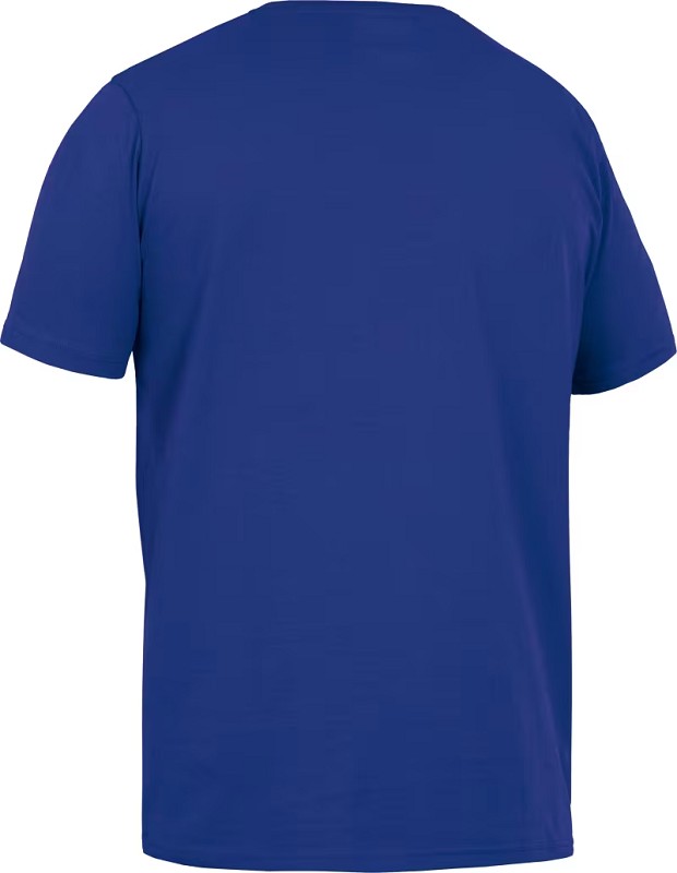 Rundhals T-Shirt - kornblau