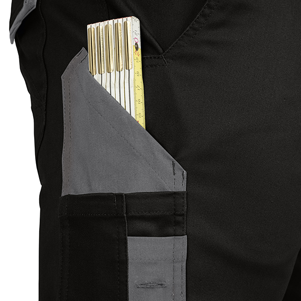 LEIBWÄCHTER Bundhose - schwarz/grau