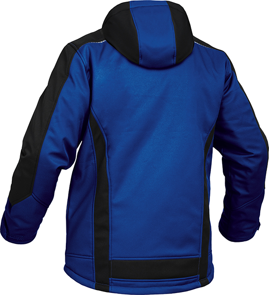 LEIBWÄCHTER Winter-Softshelljacke - kornblau/schwarz