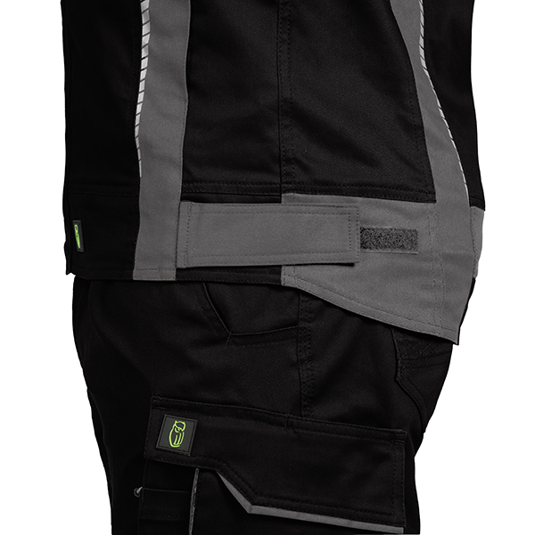 LEIBWÄCHTER Jacke - schwarz/grau