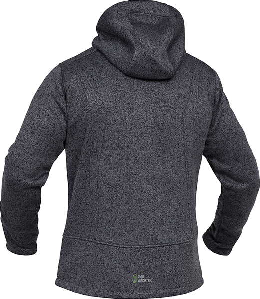 LEIBWÄCHTER Strickjacke - grau - Unisex