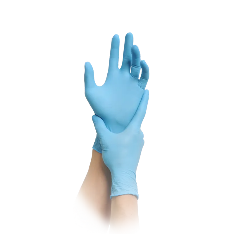 Nitril Handschuh Solution PF - Blau