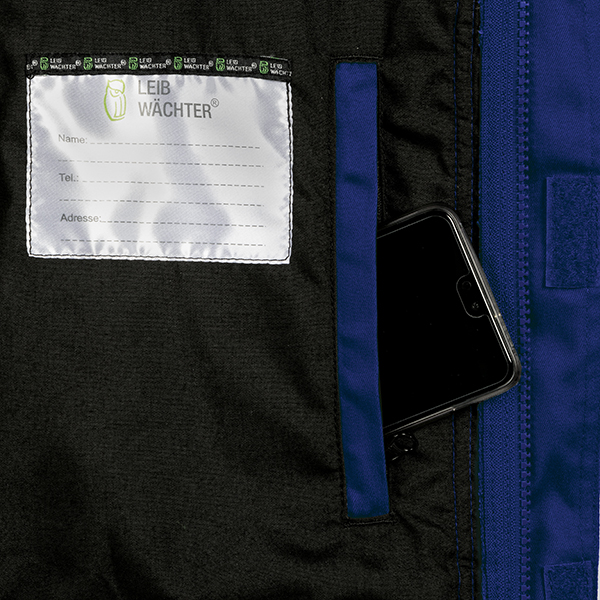 LEIBWÄCHTER Weste - kornblau/schwarz