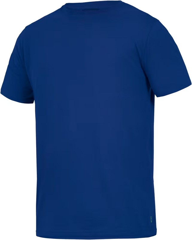 Rundhals T-Shirt - kornblau