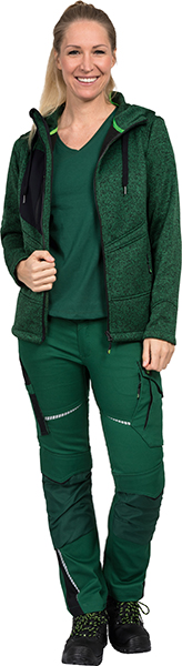 LEIBWÄCHTER Strickjacke - grün - Unisex