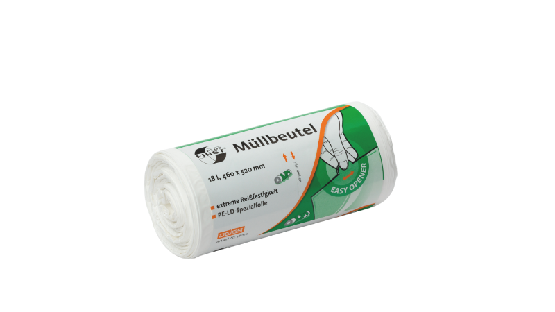 Müllbeutel - 18 Liter - weiß