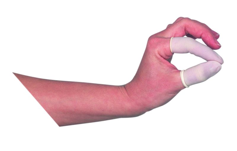 Med-Comfort Fingerlinge - M - weiß