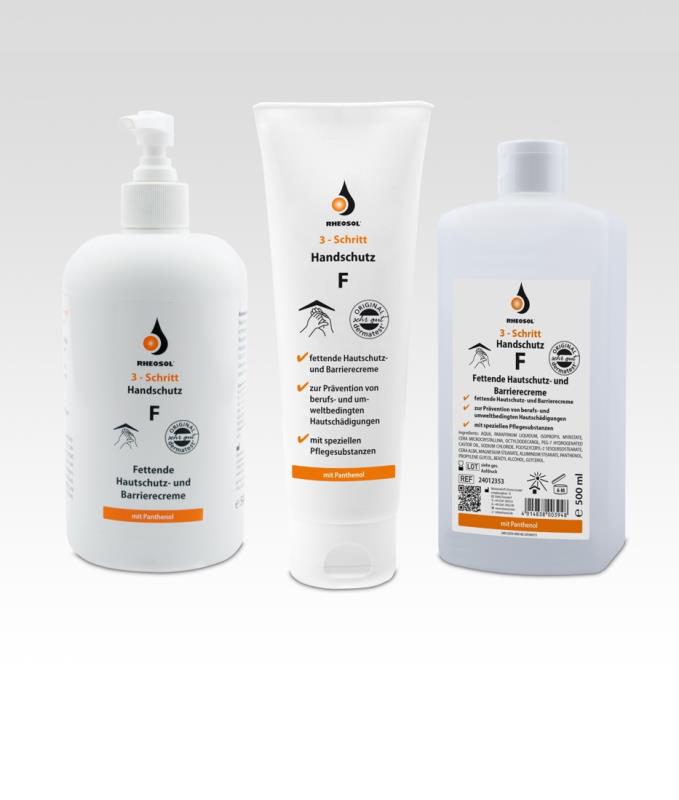 RHEOSOL-3-Schritt Handschutz F